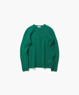ATON SUPER KID MOHAIR | クルーネックセーター GREEN