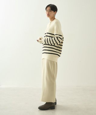 AMERICAN HOLIC ミラノリブニットタイトスカート Ivory