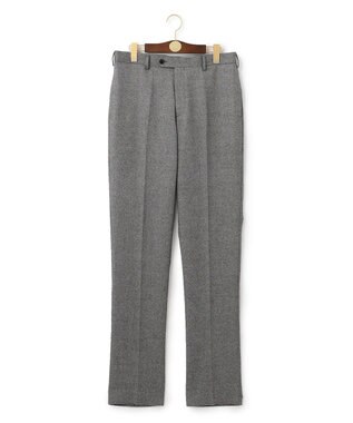 J.PRESS MEN 【定番】マナードシルクホームスパン スラックス ライトグレー系