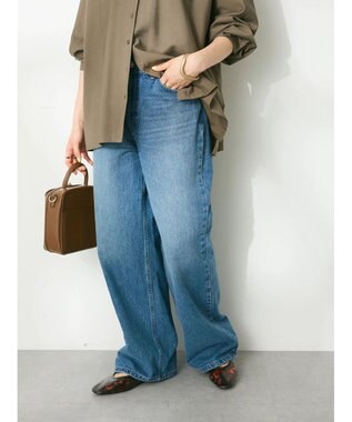 CRAFT STANDARD BOUTIQUE ワイドデニムパンツ Light Indigo