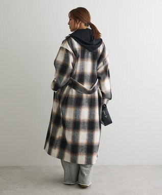 CRAFT STANDARD BOUTIQUE ハーフミラノニットフーディー＜ハンドウォッシャブル＞ Black