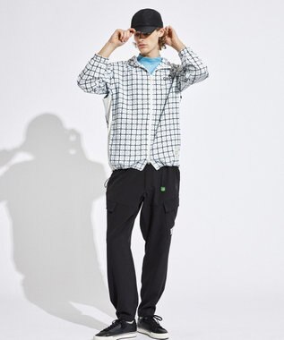 PW CIRCULUS 【袖2WAY】【MEN】プリント デタッチャブル アノラック ホワイト系5