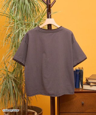 AMERICAN HOLIC 【TOY STORY】リメイク風グラフィックTシャツ Charcoal Gray