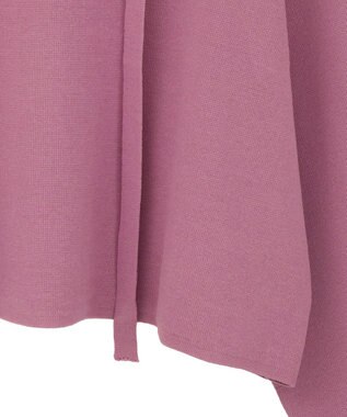 CRAFT STANDARD BOUTIQUE ハーフミラノニットフーディー＜ハンドウォッシャブル＞ Pink