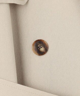 自由区 L トロトレンチロング丈 コート ベージュ系