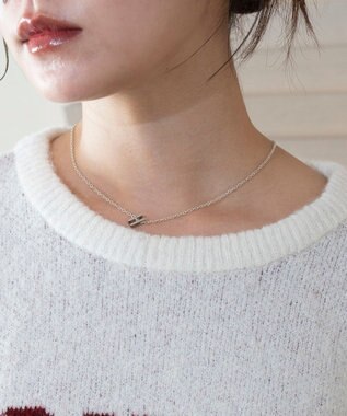 WEGO 【2025年秋冬新作】フラッフィーグラフィックニットBIGプルオーバー 柄1