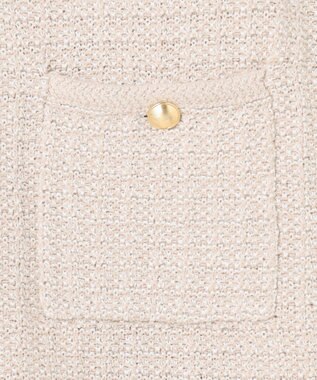 J.PRESS LADIES S NEW TWEED ニット ジャケット ベージュミックス系