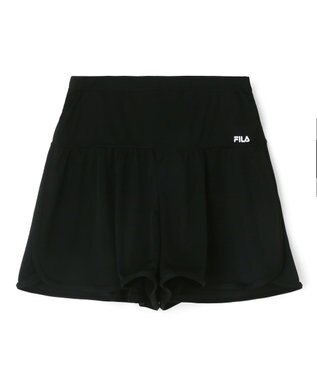 San-ai Resort（三愛水着楽園） 【WEB限定】水陸両用キュロット付レギンス2点【FILA（フィラ）】 12BK