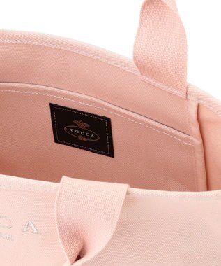 TOCCA BOW BRIDGE CANVAS TOTE トートバッグ ピンク系