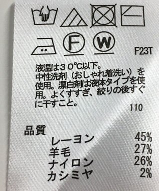 ONWARD Reuse Park 【any SiS】ニット秋冬 ネイビー