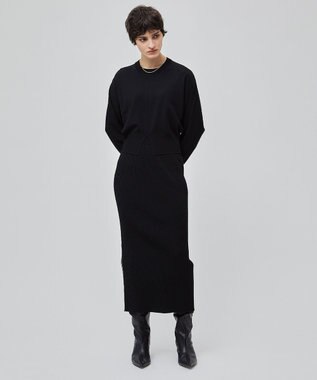 BEIGE， 【洗える】LAURA / ドルマンニット Black