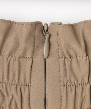 ANY SIS L ウエストタック スカート ベージュ