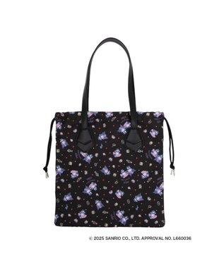 ANNA SUI ANNA SUI × MY MELODY & KUROMI トートバッグ クロ