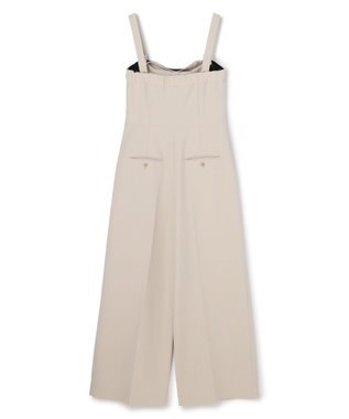 uncrave プルーフダブルクロス ベアオールインワン グレージュ