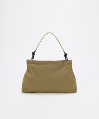 TOPKAPI 【TREASURE TOPKAPI】リンクルナイロン ノット ワンハンドル ショルダーバッグ カーキ