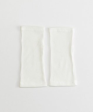 ORuKuBET organic cotton rib wrist cover 【 UVカット・オーガニックコットン・日本製 】