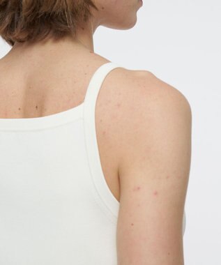 JOSEPH フルニードルビスコース　ニットタンクトップ Ivory