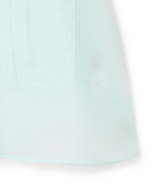 UNFILO シアー サファリシャツ ミントブルー