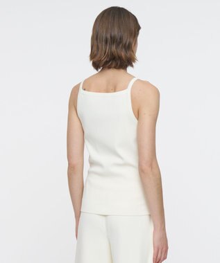 JOSEPH フルニードルビスコース　ニットタンクトップ Ivory