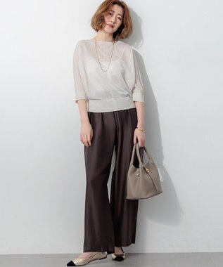 23区 【WEB&一部店舗限定】ミックスチェーン 3連 ネックレス ゴールド系