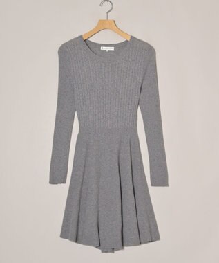 ONWARD Reuse Park 【組曲】ワンピース秋冬 グレー