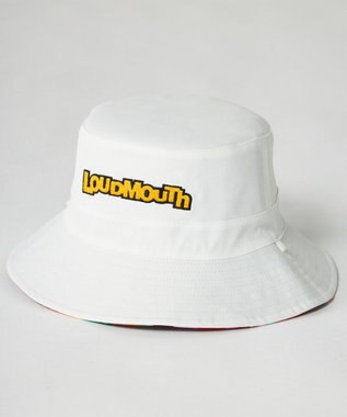FILA GOLF／marie claire 【LOUDMOUTH】リバーシブルハット Off White
