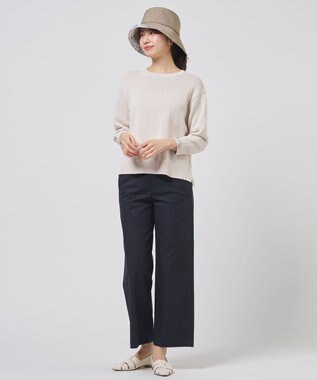 J.PRESS LADIES 【洗える・畳める】LIBERTY HAT カーキ系