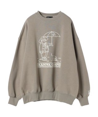 CRAFT STANDARD BOUTIQUE ＵＲＡＮＩＷＡ　ＣＡＭＰＥＲＳ　ＳＷＥＡＴ Gray Beige