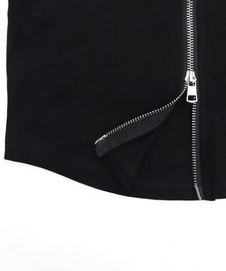 WEGO WジップクロップドSSピチPK ブラック