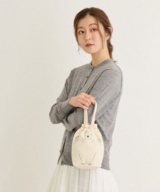 ROOTOTE 6424【簡易保冷】RT.サーモキーパー.ネコキン-A 01：ナチュラル