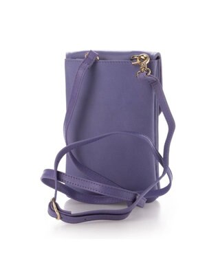 UNBILLION ペルケ perche ジェムストーンヒネリモバイルショルダー ラベンダー