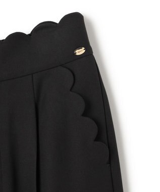 TOCCA 【百田夏菜子さん着用】【消臭】BABY SCALLOP PANTS パンツ ブラック系