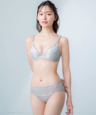 Wing 【SHIHOさん着用】 ブラジャー 自分のからだに合うフィット感 バストになじみやすい 背中すっきり 【マッチミーブラ】 ブラ KB2004 ウイング／ワコール サックス