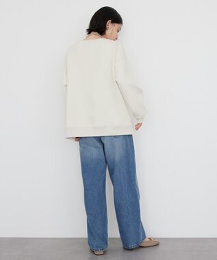 AMERICAN HOLIC サイドドットボタンポンチプルオーバー Ivory