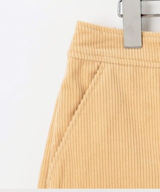 PW CIRCULUS 【WOMEN】コーデュロイ スカート見えショーツ ベージュ系