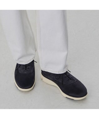 ASICS WALKING ペダラ ライドウォーク コネクト 2 メンズ 3E ネイビーブルー(起毛)