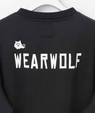 PW CIRCULUS 【MEN】ウルフモチーフスエット ブラック系