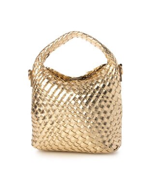 UNBILLION カシュカシュ cachecache / 2wayメッシュミニショルダー ゴールド