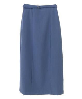 YECCA VECCA ベルト付きナロースカート Blue