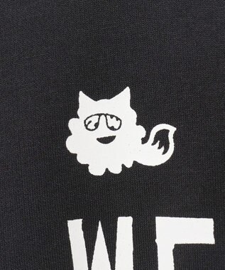 PW CIRCULUS 【MEN】ウルフモチーフスエット ブラック系