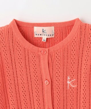 組曲 KIDS 【110-140cm】クラシック カーディガン ポピー系