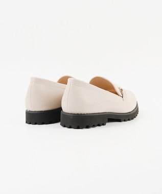 BONTRE 【pied du lapan/ピエドラパン】ビット付きローファー/50743ZI アイボリー