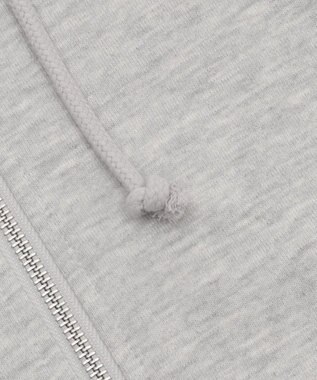 WEGO 【SCHOOLITEM】ルーズフィットZIPパーカー 杢グレー