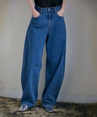 NAVE 【ReNave】バレルストレッチデニム ブルー系