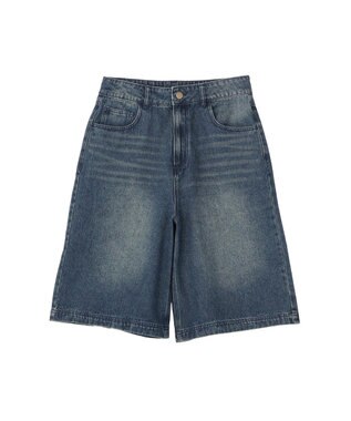 CRAFT STANDARD BOUTIQUE デニムバギーショーツ Indigo