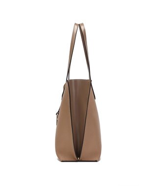 style code 【 通勤・通学対応 A4サイズ収納可能 】 軽量 シュリンク 両アオリポケット トートドバッグ ダークベージュ