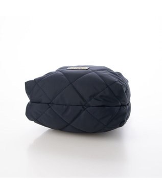 LA BAGAGERIE ドローストリング×キルト2WAYトート SSサイズ ネイビー