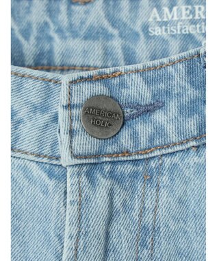 AMERICAN HOLIC パッチワークライクデニム Light Indigo