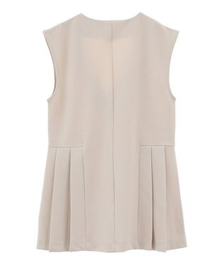 Green Parks ・Ｐｅｔｉｔ　Ｆｌｅｕｒ　サイドプリーツベスト Ivory