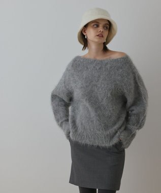 オーバーニットトップ